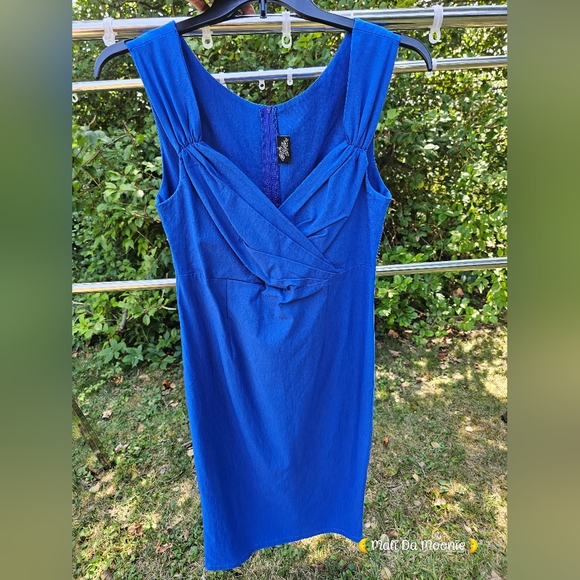 Rocksteady Dress - ModCloth Lady Love in Blue, Size 2xl - Picture 2 of 7